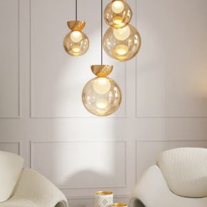 Sans Souci Charm luxury glass lighting at Magran Living Jakarta
