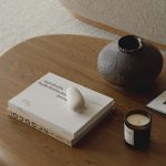 Karimoku wooden table for contemporary interior